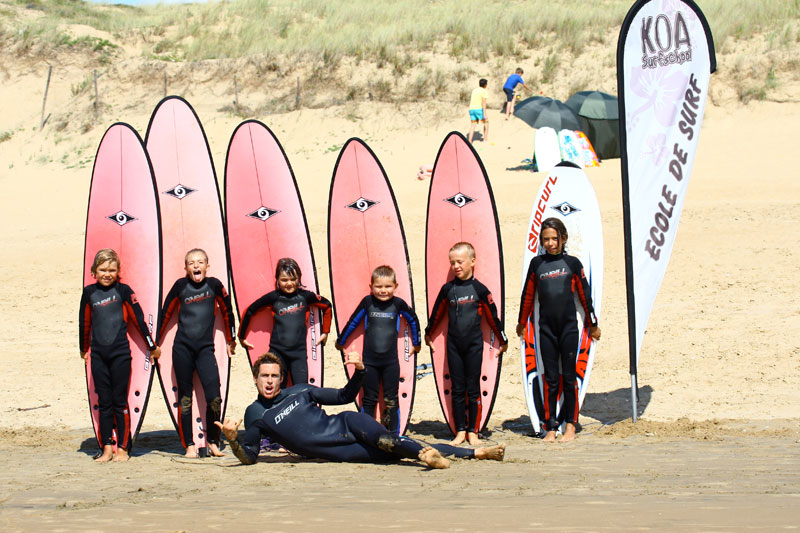 Koa Surf School école de surf La Tranche sur Mer Vendée