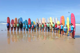 Ecole de surf Quiksilver de Biarritz