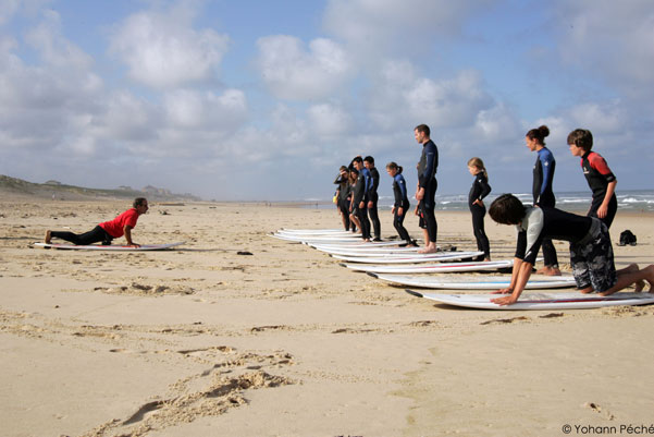 Bo and Co école de surf Lacanau