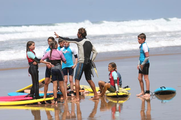 Ecole de surf Quiksilver de Biarritz