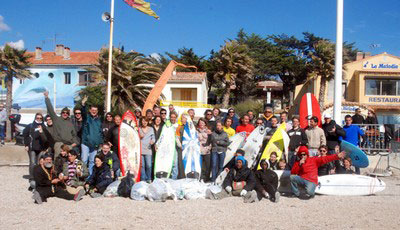 école de surf Max respect Saint Girons - Contis