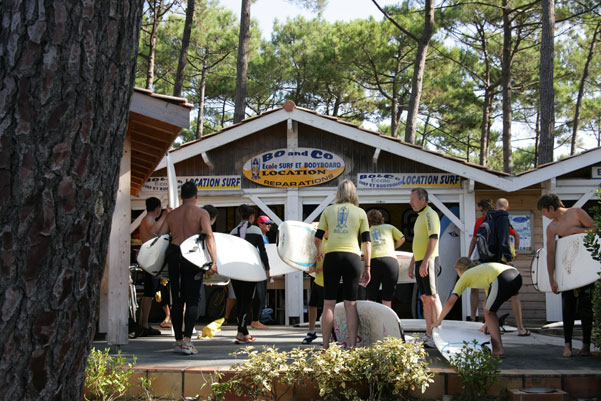 Bo and Co école de surf Lacanau